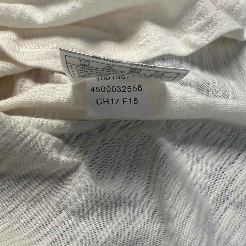 Ariat Studded Cow Skull Women's Shirt Cream XXL - Picture 5 of 5